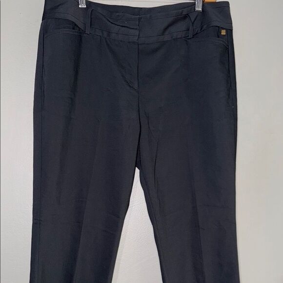 Ivanka Trump Grey Straight Leg Tailored Pants - Picture 5 of 12